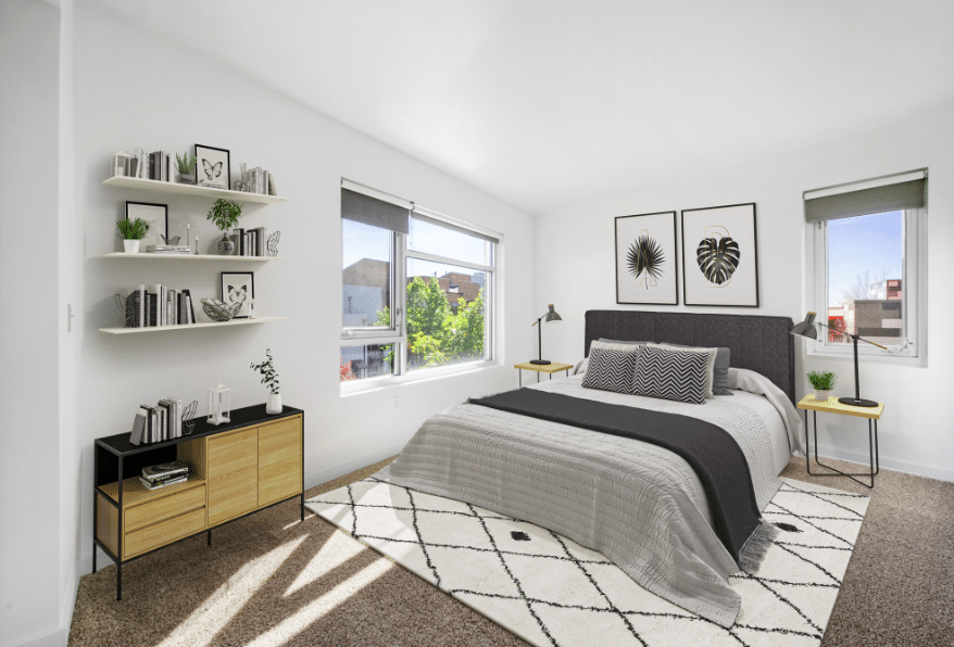 Bedroom | Crescent Flats